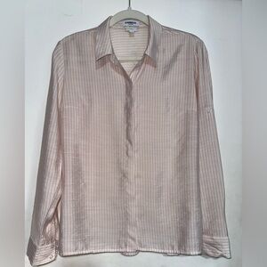 Express Pink Striped Portofino Shirt